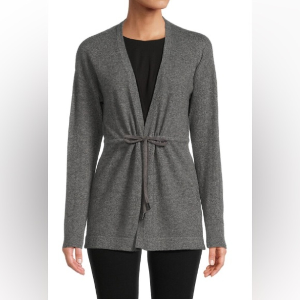 New Bruno Magli Gray Cashmere Sweater Size L